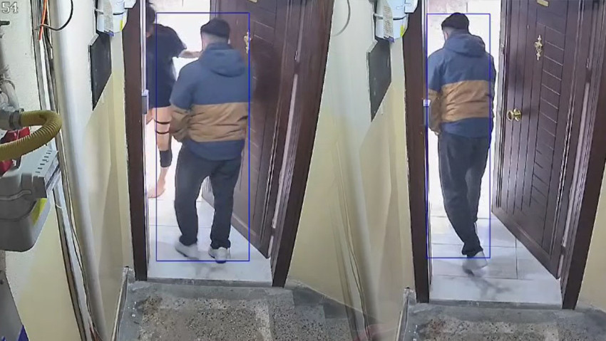 Sipariş getiren kurye gizlice eve girdi; genç kadın kabusu yaşadı