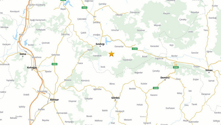 Balıkesir Sındırgı'da bir deprem daha