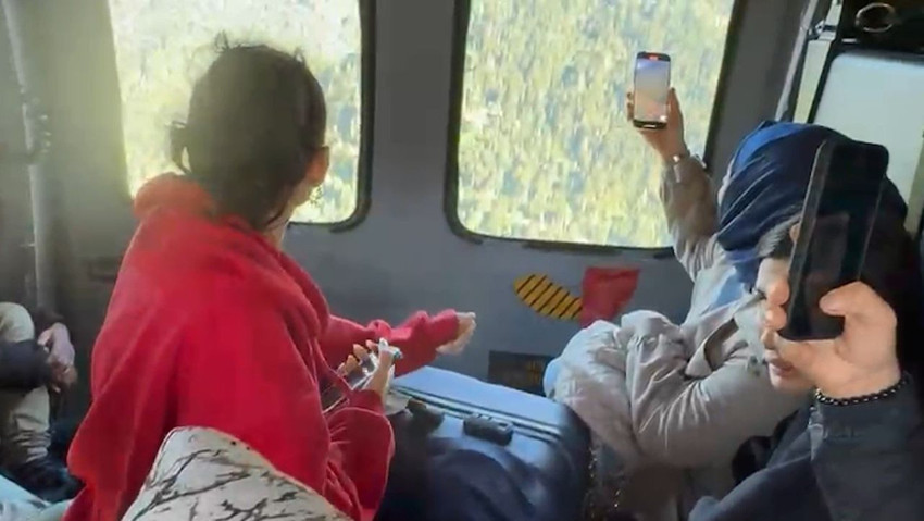 Ayder'i vuran çamur selinde mahsur kalanlar için tahliyeler sürüyor - Resim: 3