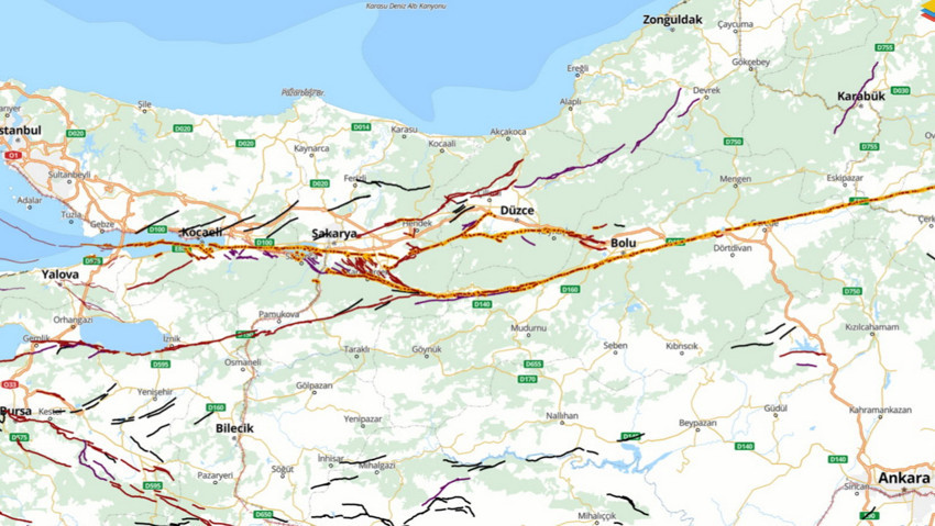 Bolu'da korkutan deprem