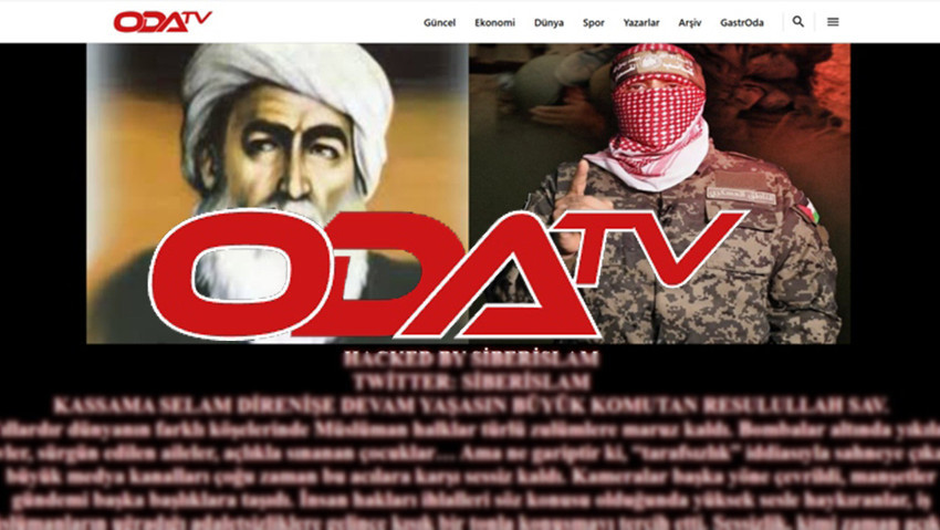 Bilgisayar korsanları OdaTV'ye saldırdı