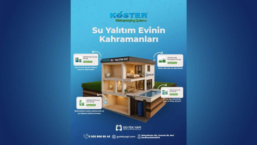 Dış Cephe Kaplama ve Su Yalıtımı Teknikleri Go-Tek Yapı’da
