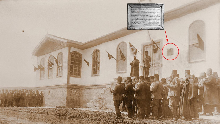 Çaycuma tarihi için hazine değeri taşıyan kitabe caminin deposunda bulundu