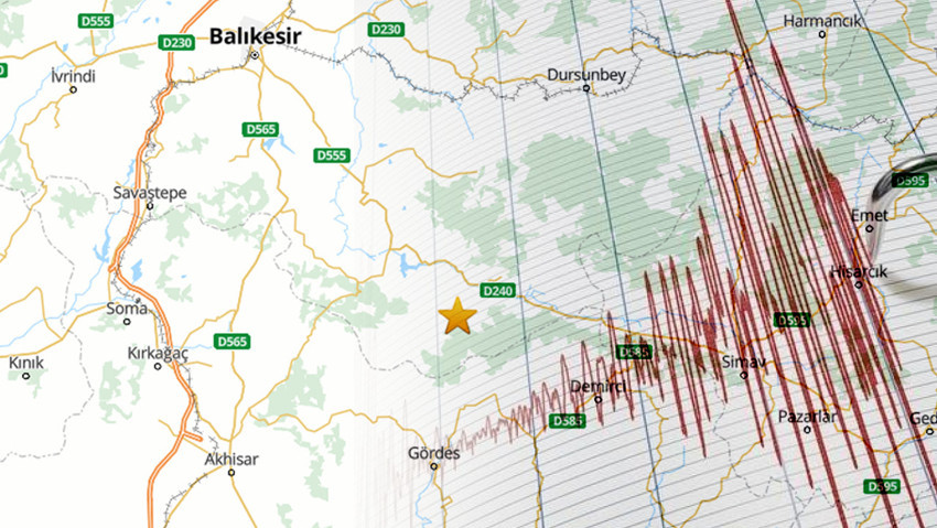 Balıkesir'de bir deprem daha! Birçok ilde hissedildi