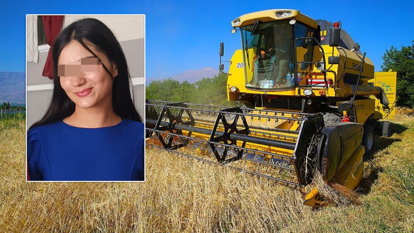 Tarlada korkunç ölüm: 14 yaşındaki kız çocuğu biçerdöverin altında kaldı