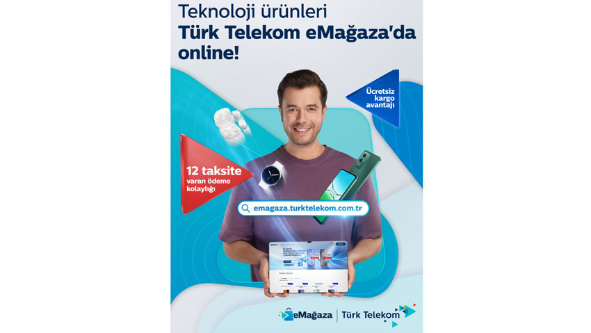 Türk Telekom eMağaza’da hızlı ve kolay alışveriş dönemi başlıyor