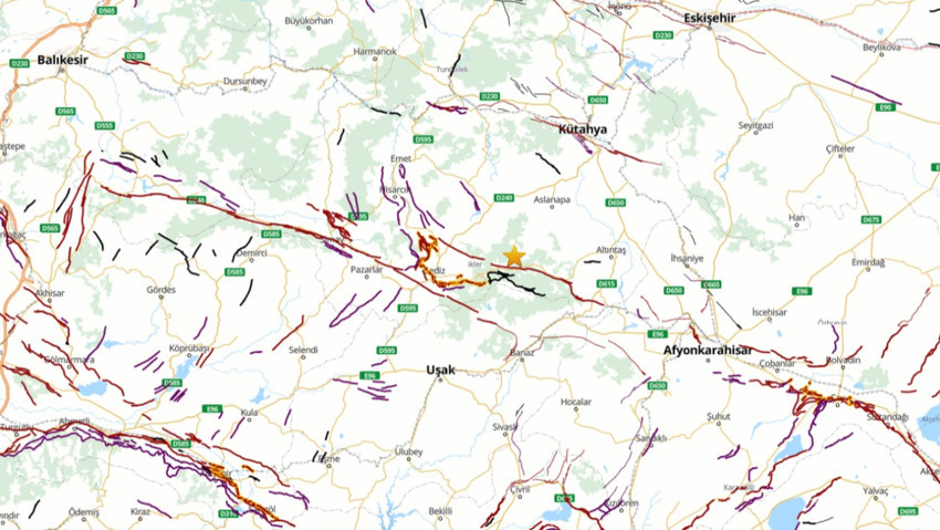 Kütahya'da 4 büyüklüğünde deprem