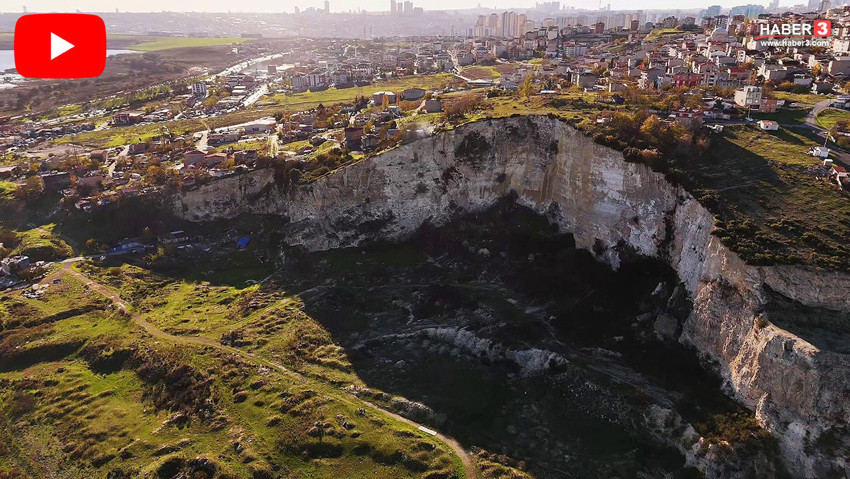 İstanbul'da ''uçurumun kenarındaki hayatlar'' dron kamerasında!