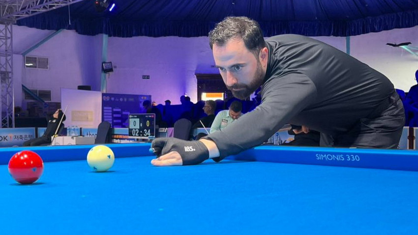 Milli bilardocumuzdan büyük başarı: 3 Bant Bilardo Dünya Kupası Türkiye'de!