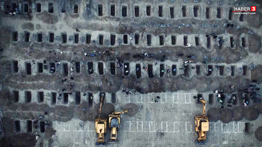 İran, ABD ve İsrail'in vurduğu okulda ölen 160 çocuk için kazılan mezarları yayınladı