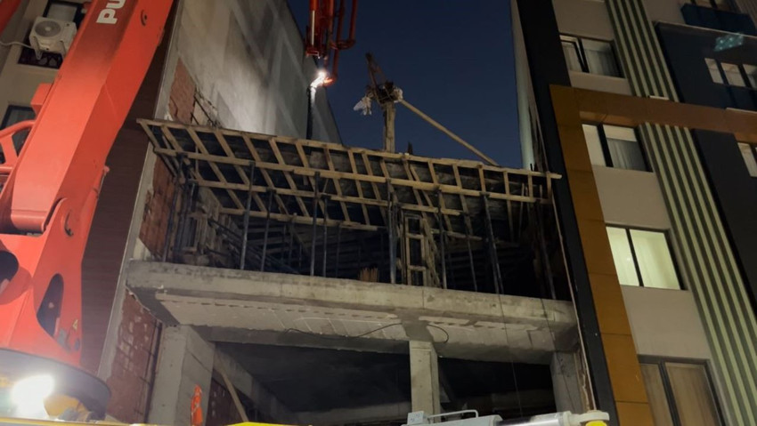 İstanbul'da inşaat çalışması sırasında facianın eşiğinden dönüldü! - Resim: 2