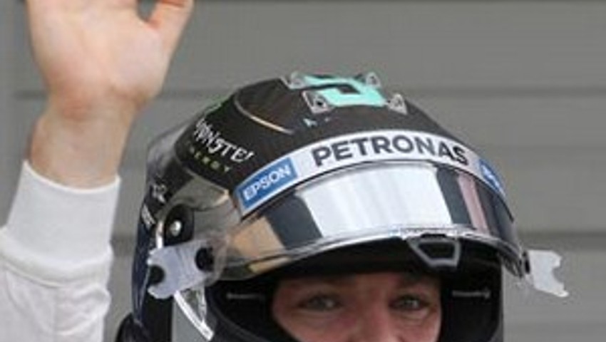 Japonya'da ilk cep Rosberg'in