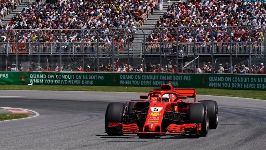 Sebastian Vettel Kanada’da rekor kırdı !