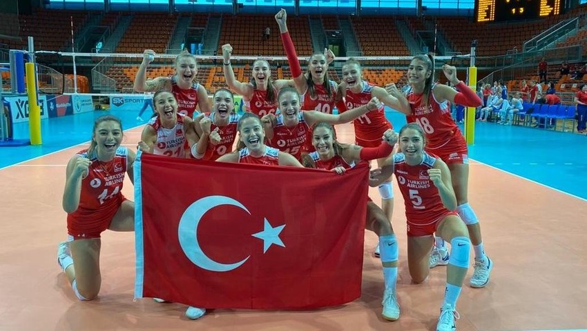 Bravo kızlar! Türkiye, Avrupa şampiyonu oldu!