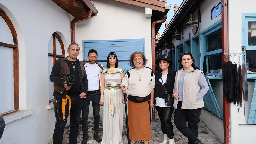 Sinema tarihinde bir ilk: Kleopatra ve III. Hattuşili aynı sahnede
