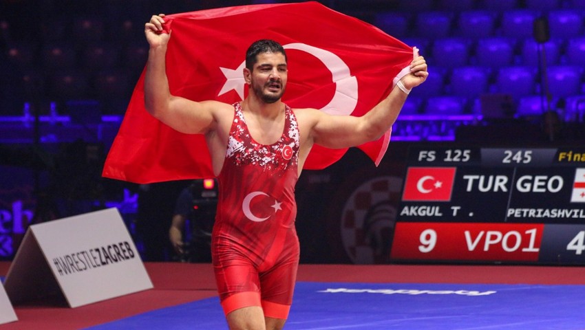 Taha Akgül 10. kez Avrupa Şampiyonu