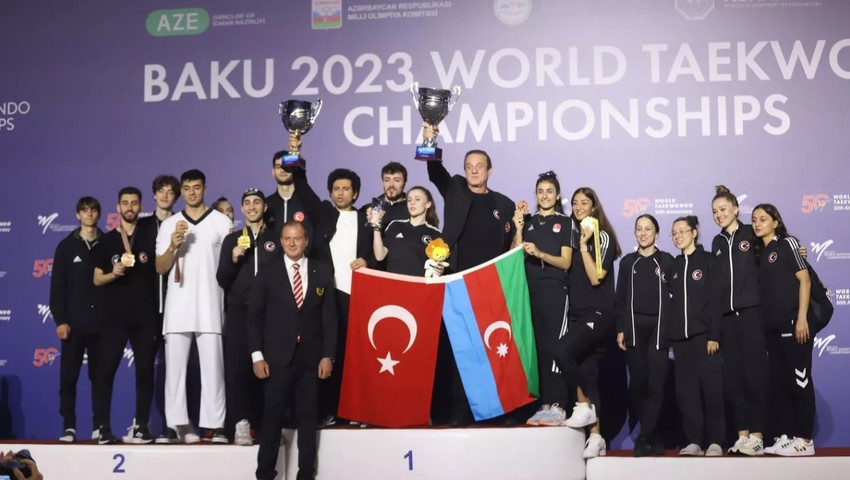 Kadın Tekvandocularımız dünya şampiyonu oldu