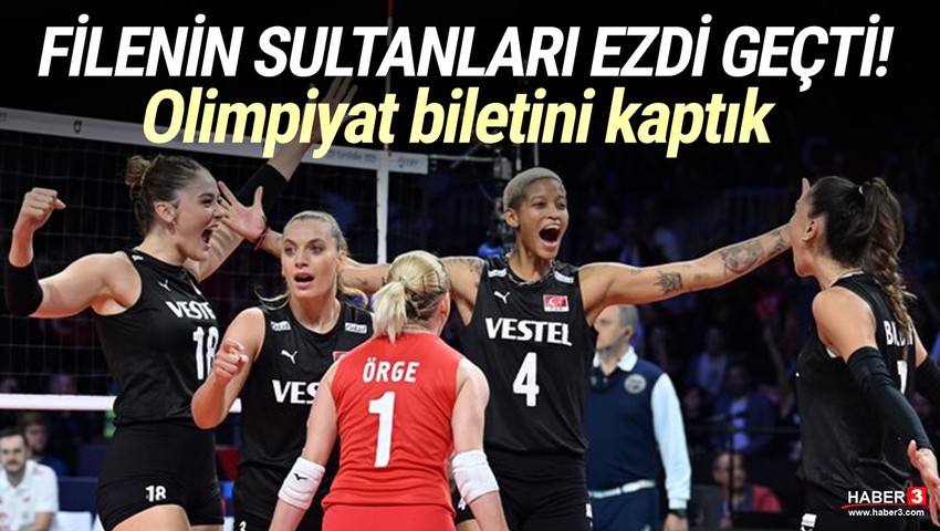 Filenin Sultanları ezdi geçti! Olimpiyat biletini kaptık