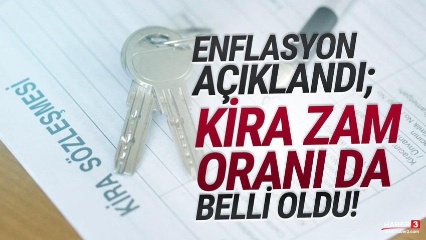 Enflasyon sonrası Şubat 2024 kira zam oranı belli oldu