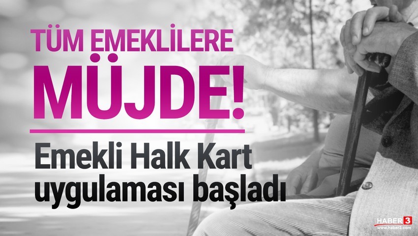 CHP belediyelerden tüm emekliler için Emekli Halk Kart müjdesi