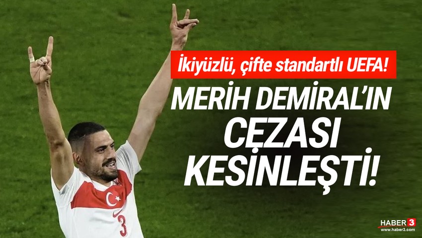 Merih Demiral'ın cezası belli oldu