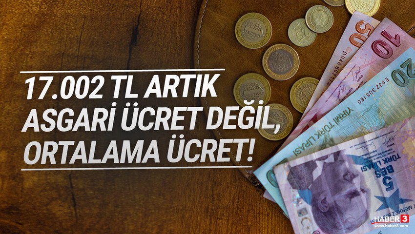 Asgari ücret ortalama ücret oldu