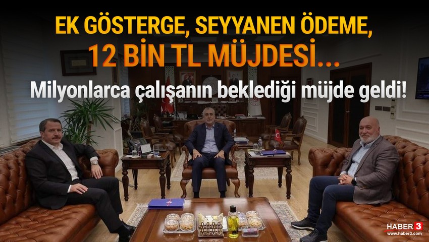 Çalışma hayatında 3 değişiklik birden: 12 bin TL'ye yükselecek