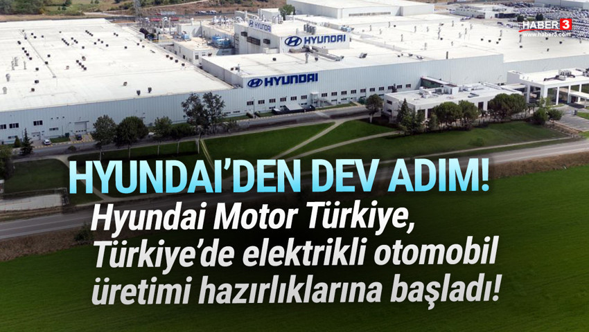Hyundai, Türkiye’de elektrikli otomobil üretecek