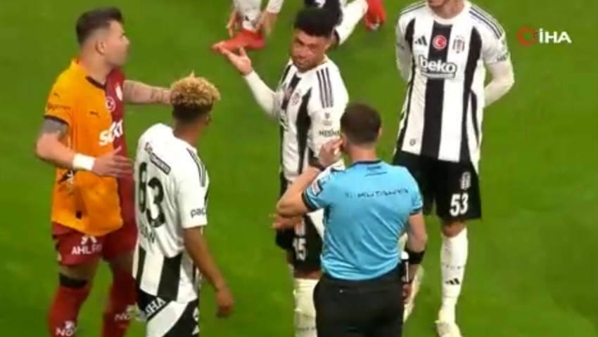 Beşiktaş - Galatasaray derbisinin VAR kayıtları açıklandı