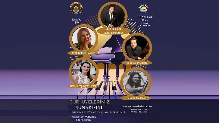 SUNARTIST Uluslararası Piyano Yarışması: Genç yetenekler sahnede!