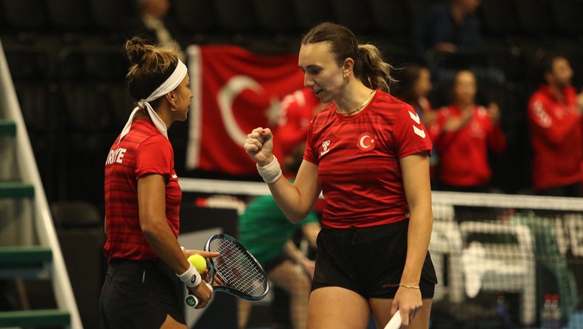 A Milli Kadın Tenis Takımı Fransa’yı devirdi!