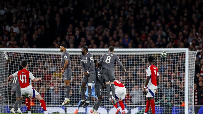 Arsenal, Real Madrid, Bayern Münih ve Inter Milan'dan futbol resitali!