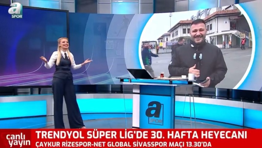 Muhabir Selman Mutlu ile sunucu Deniz Satar arasındaki diyalog olay oldu