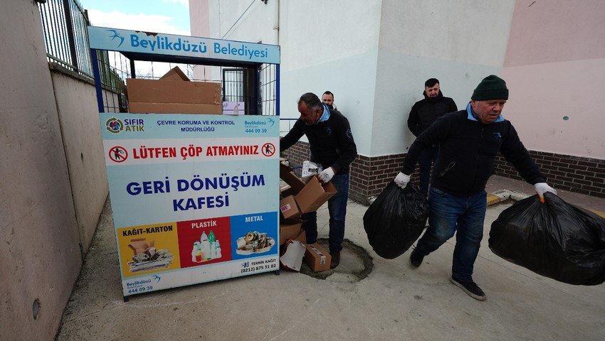 Beylikdüzü'ndeki atıklar Hatay'a nefes oldu