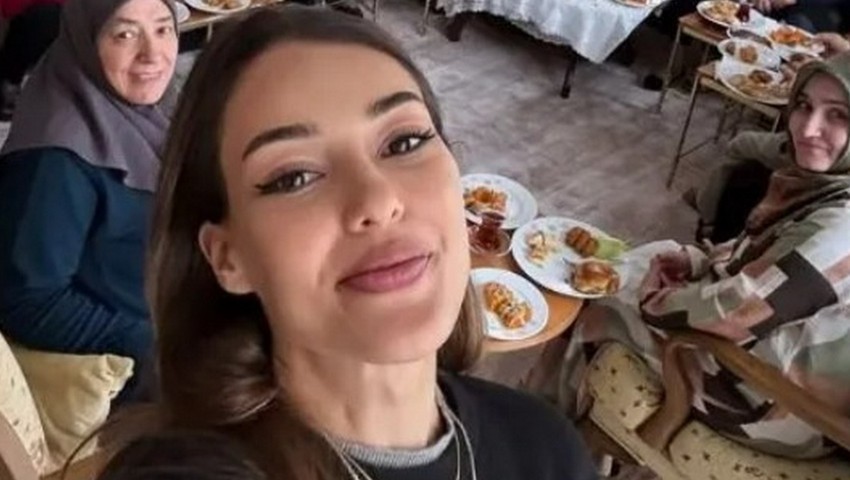 Dilan Çiçek Deniz'den anneanne evinde altın günü hatırası
