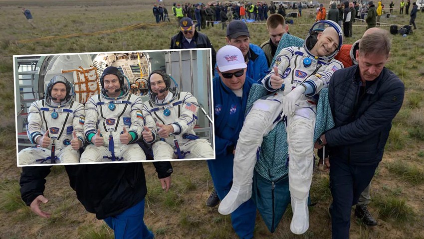 Rusya'nın uzay aracı Soyuz MS-26 Dünya'ya döndü