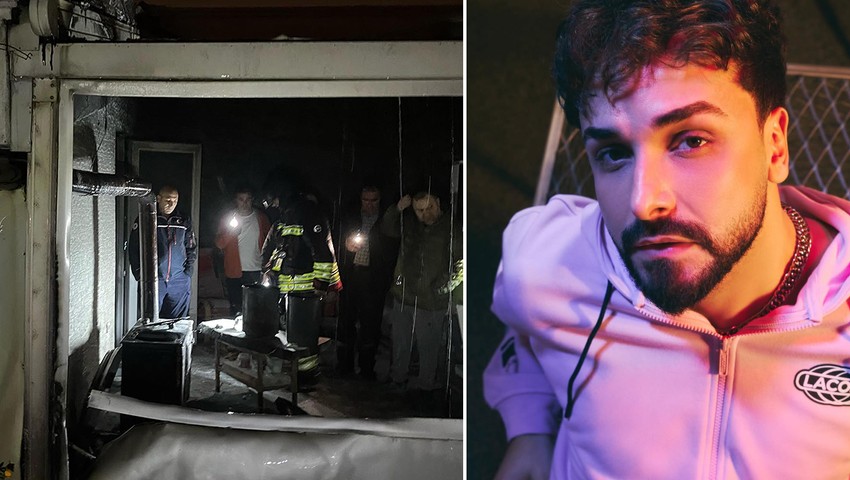 Ünlü şarkıcı Sefo'nun aile evi yangında küle döndü