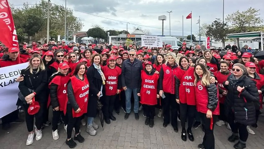 Bandırma'da 1 Mayıs coşkusu