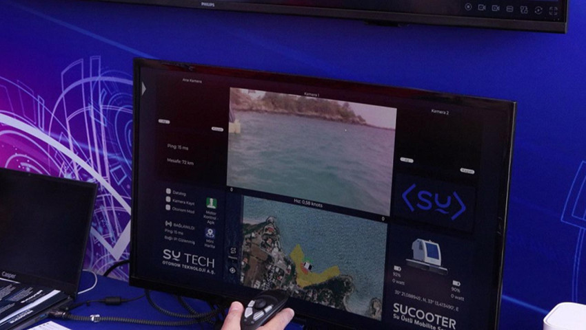 TEKNOFEST KKTC’de bir ilk: Karadan denize 5G ile bağlantı sağlandı