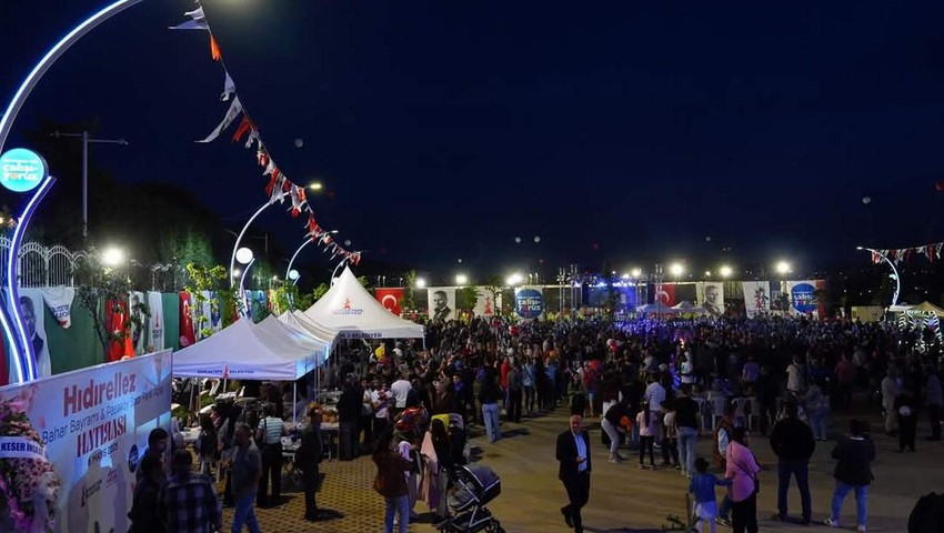 Sancaktepe'de Hıdırellez ve Park Açılış coşkusu