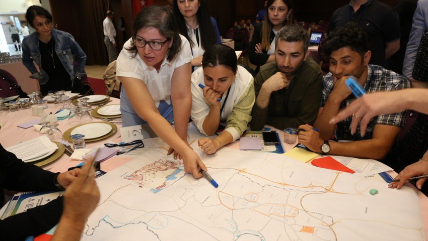 Küçükçekmece'de Çoklu Senaryo Temelli Afet Risk Yönetimi Çalıştayı yapıldı