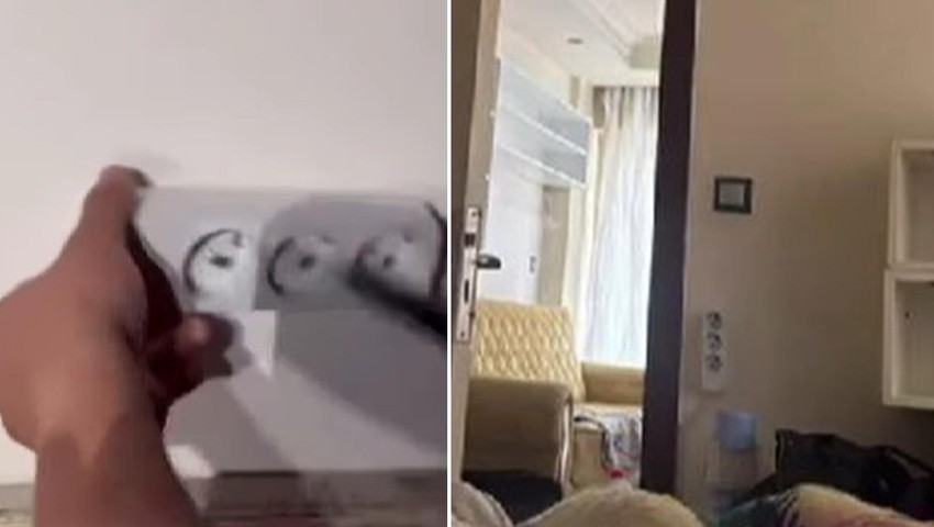 Günlük kiralık evde skandal! Üçlü prizin içinden çıktı