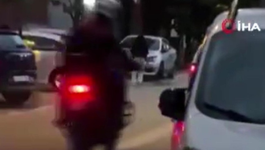 İstanbul'un Teksası'nda filmleri aratmayan kovalamaca saniye saniye kamerada
