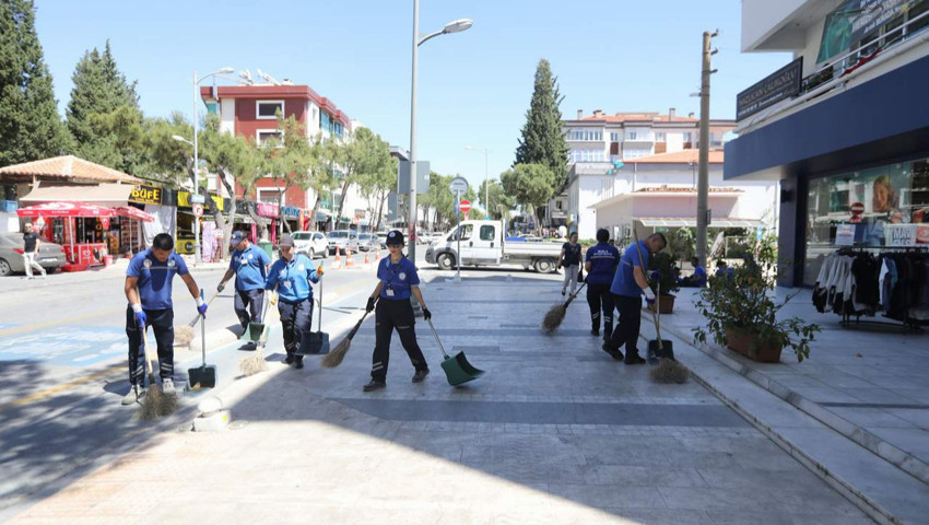 Muğla Büyükşehir’den 13 ilçede temizlik seferberliği