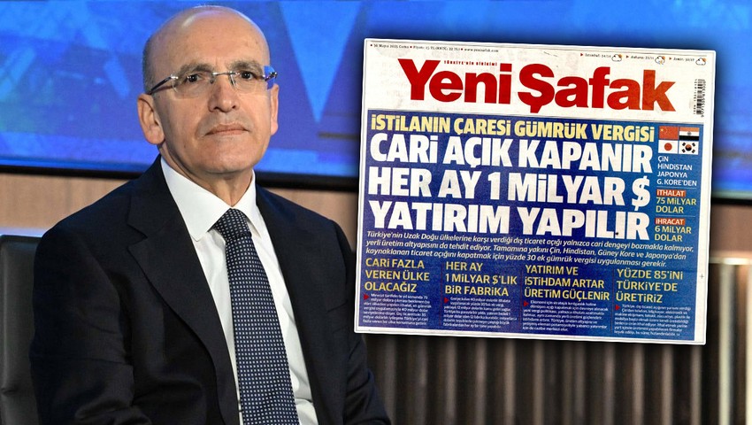 Yeni Şafak durmuyor: Bakan Mehmet Şimşek 1 haftada 2'nci kez manşette!