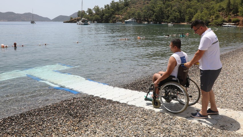 Muğla’da Engelsiz Plajlarla Hayat Kolaylaşıyor