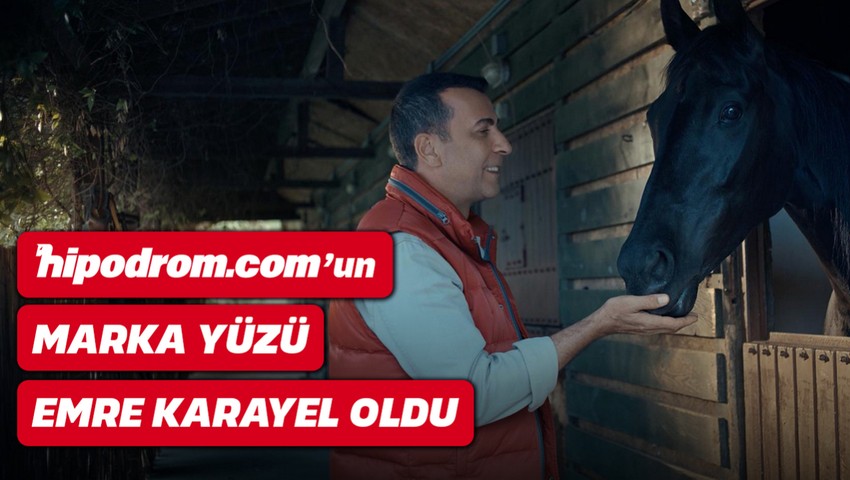 Hipodrom.com'un yeni marka yüzü Emre Karayel oldu