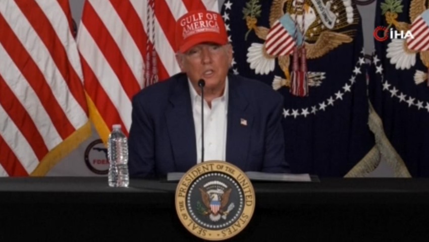 Trump ağzını fena bozdu: ''Beni burada istedi. O o… çocuğu…''