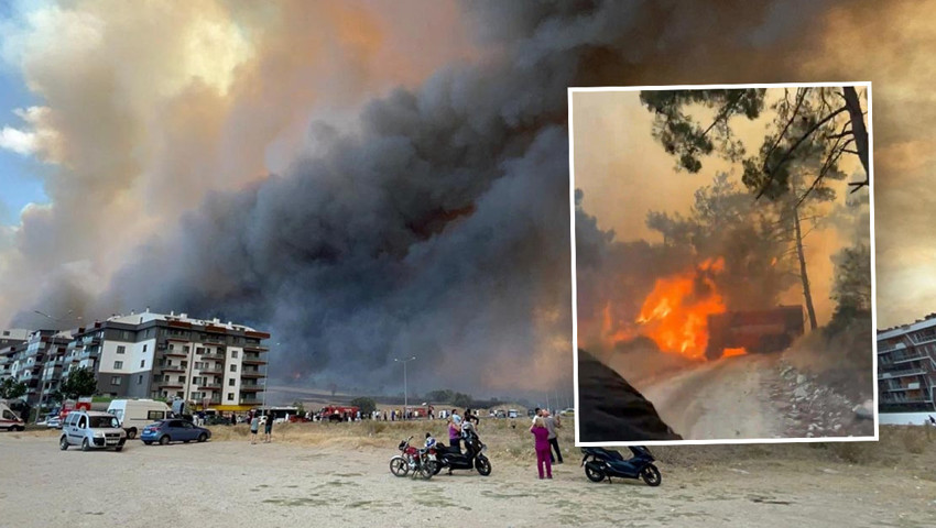 Çanakkale'de yangın kabusu: Tahliyeler başladı!