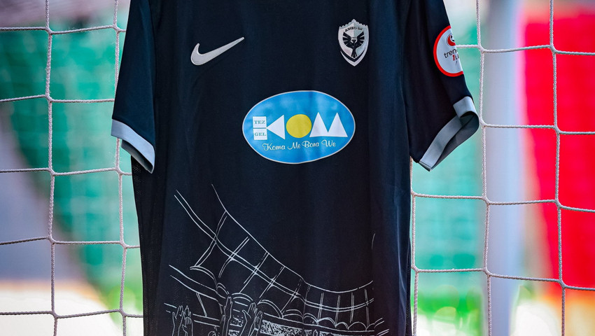 Türk futbolunda bir ilk: Amedspor formasında Kürtçe reklam